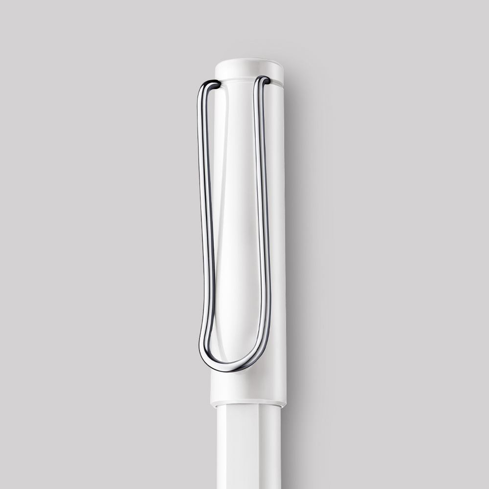 [LAMY] 라미 사파리 만년필 샤이니 화이트 EF / LM019 WH EF 이미지 4