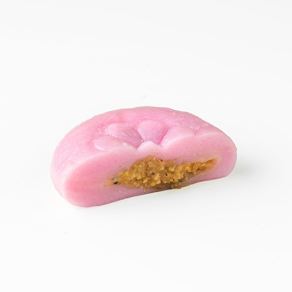 굳지않는떡 꽃송편 1상자 40g x 8봉 백년초 수제 떡도장 절편 송편 이미지 7