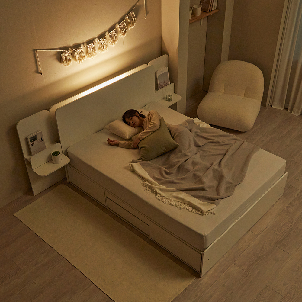 파격특가 할인정보 웰퍼니쳐 토토 LED 수납침대: 삶의 질 향상, 추천! 7 토토 LED 수납침대 추가 이미지 5