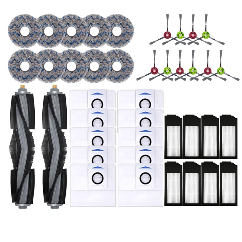 [호환] 에코백스 T10 옴니 소모품 물걸레 더스트백 필터 브러시 제이상점 1년 패키지