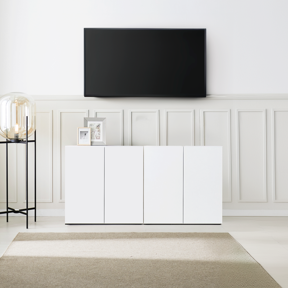 럭스 모던 티비다이 높은 키큰 안방 거실장 티비장 800