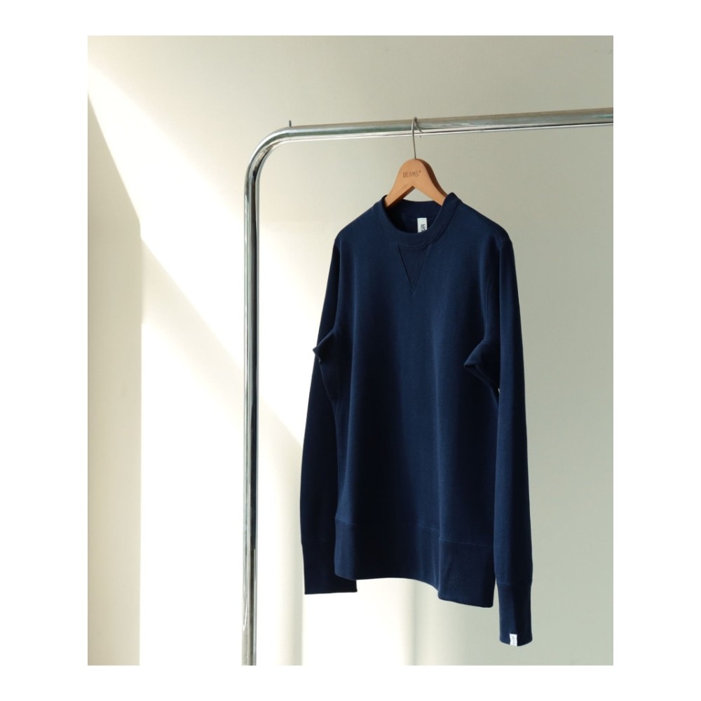 LOOPWHEELER x BEAMS PLUS 별주 아틀레틱 크루넥 스웻 셔츠 24AW 이미지 8