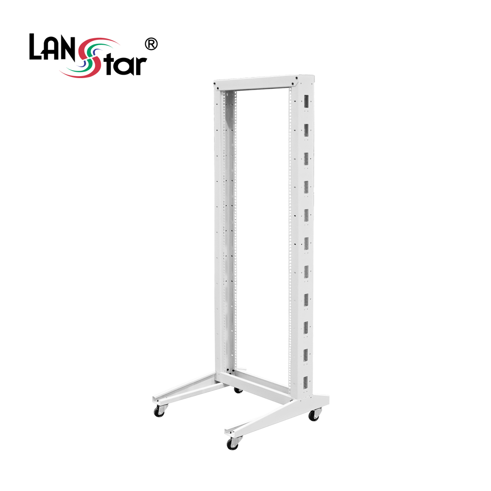 랜스타 오픈형 허브랙 19인치 랙케이스 통풍 과열방지 통신랙 (LS-1600HO) - 상세 이미지 3