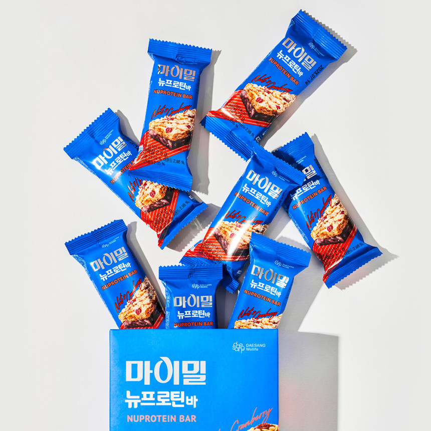 마이밀 뉴프로틴바 1박스+1박스 (21g x 24개) 식사대용 사진 3