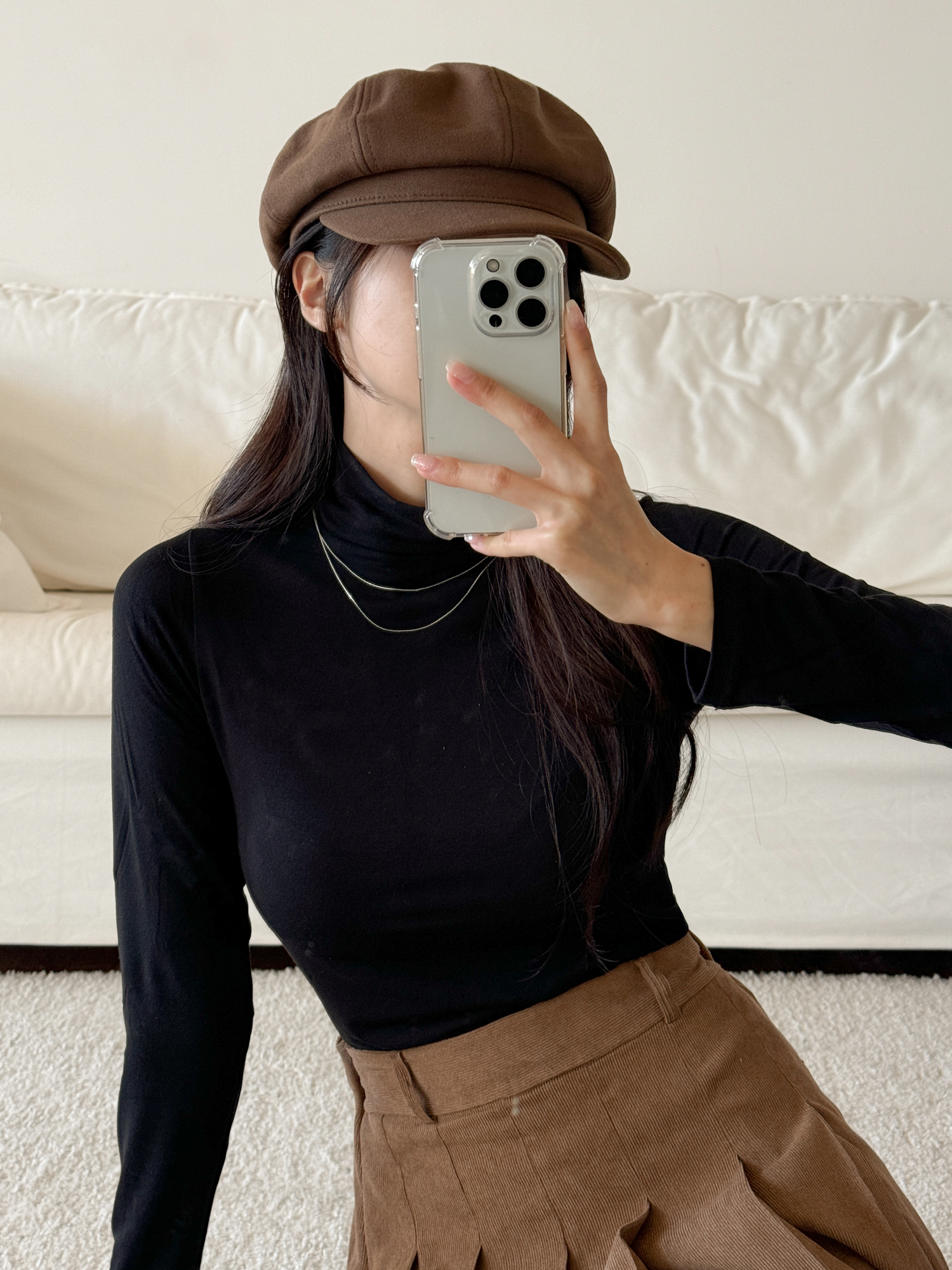 브레니 어텀 빵모자 마도로스 헌팅캡 모자 3color 상세 이미지 22