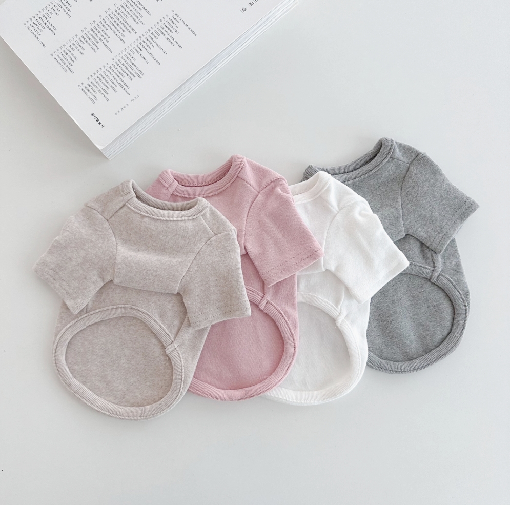 뚜담펫 베이직 순면 티셔츠 S-2XL 이미지 7