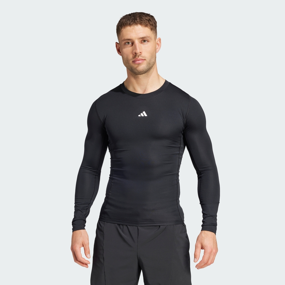 [아디다스 공식] TECHFIT 컴프레션 트레이닝 긴팔 티 JE6702 - 상세 이미지 2