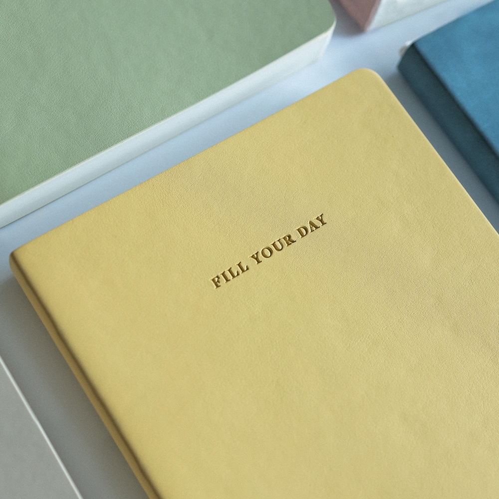 불렛저널 만년 다이어리 위클리 감사 일기장 업무용 다이어리 6개월 필유어데이 베이식 상세 이미지 2