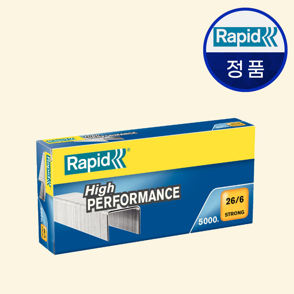 라피드 스테플러심 26/6 스트롱  5000pcs - 상품 이미지