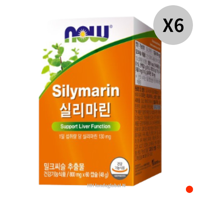 나우푸드 실리마린 밀크씨슬 간 건강 활력 12개월분 : 비엔엠코리아