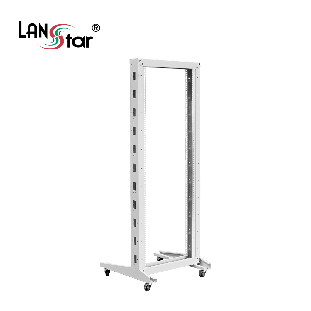 랜스타 오픈형 허브랙 19인치 랙케이스 통풍 과열방지 통신랙 (LS-1600HO) - 상세 이미지 2