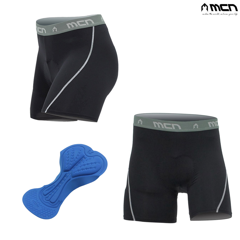 MCN 자전거 속바지 팬티 엉덩이 패드 안장통 이너웨어 - 메인 이미지