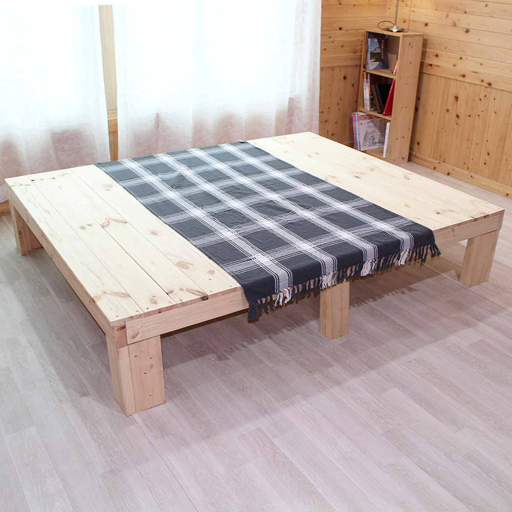 평상형 침대 원목 침대프레임 평상 수납 미니싱글