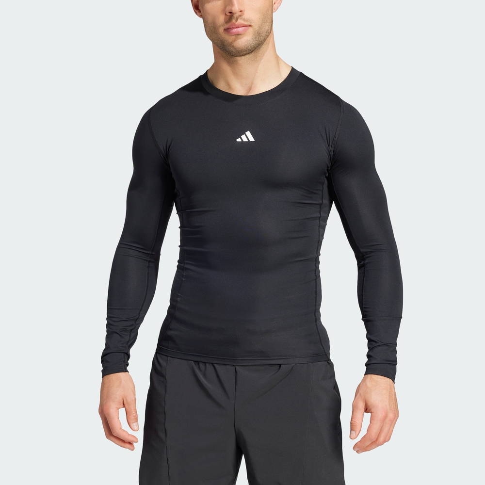 [아디다스 공식] TECHFIT 컴프레션 트레이닝 긴팔 티 JE6702 - 상품 이미지