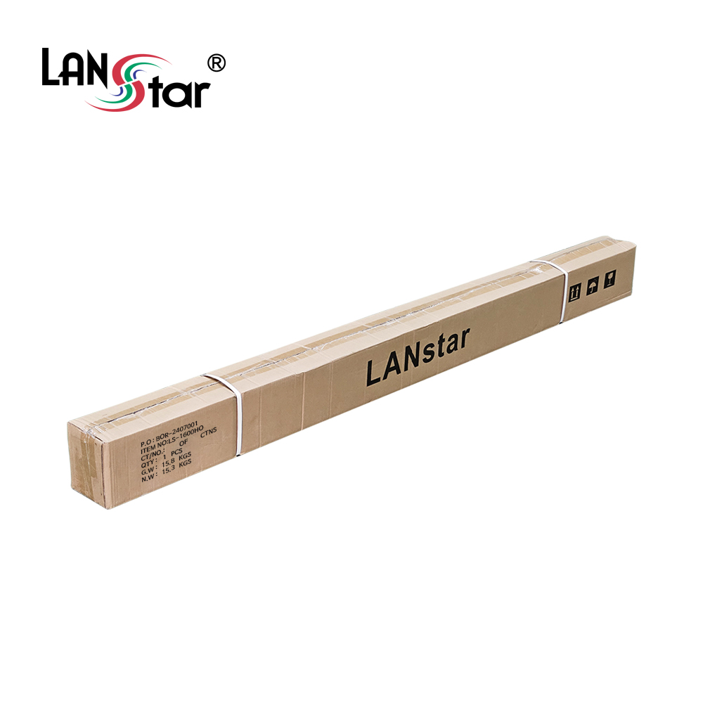랜스타 오픈형 허브랙 19인치 랙케이스 통풍 과열방지 통신랙 (LS-1600HO) 이미지 6