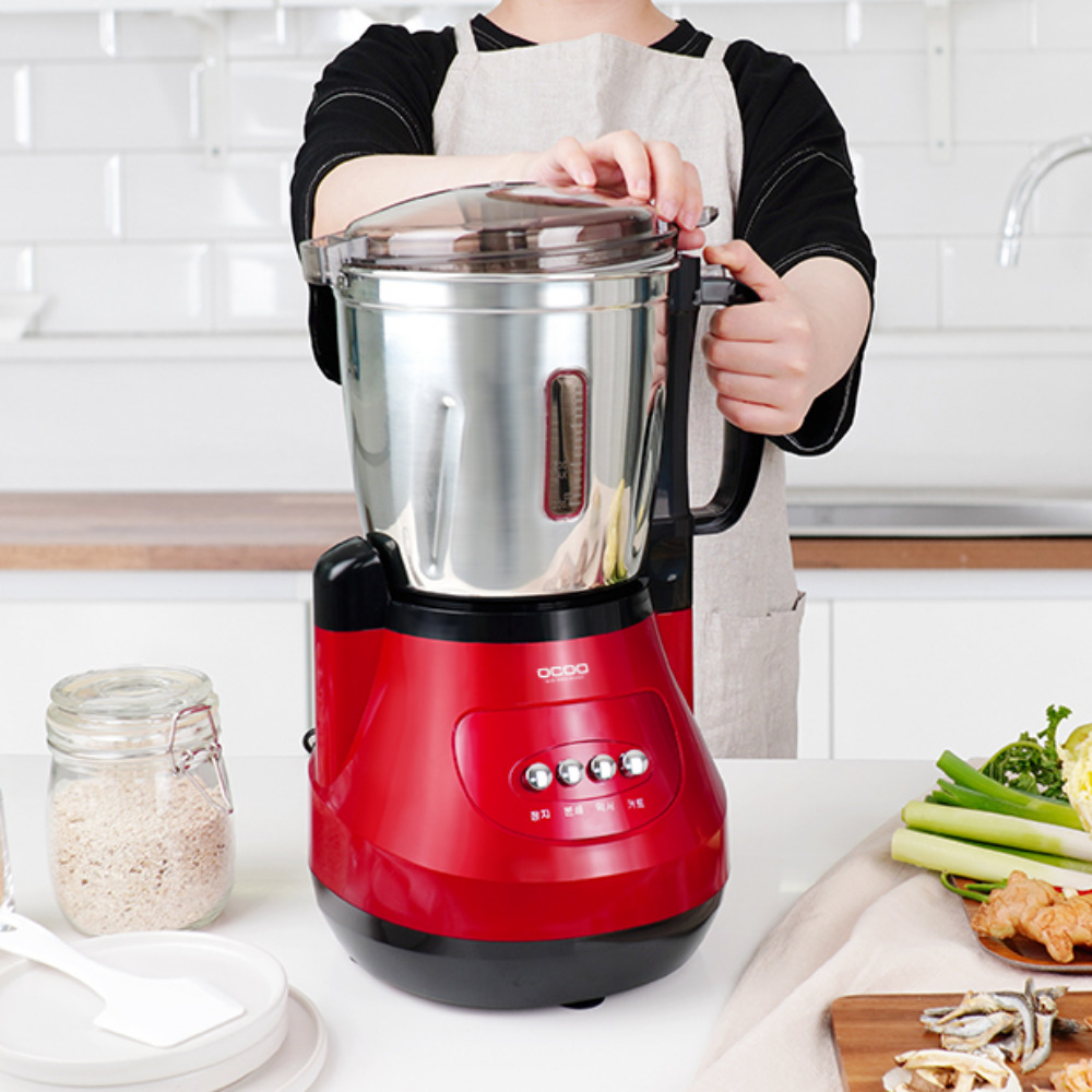 [국내생산 티타늄 칼날] 오쿠 국산 대형 믹서기 4L OCM-A2000 초강력 분쇄 믹서날