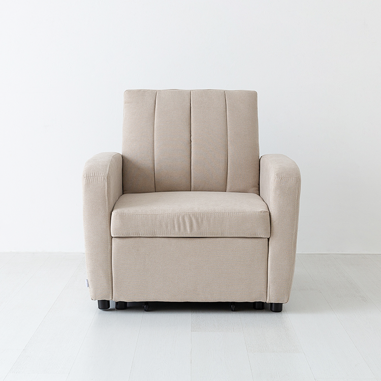 네르센 1인 패브릭 소파베드 XY2178 9974.2769, 브라운