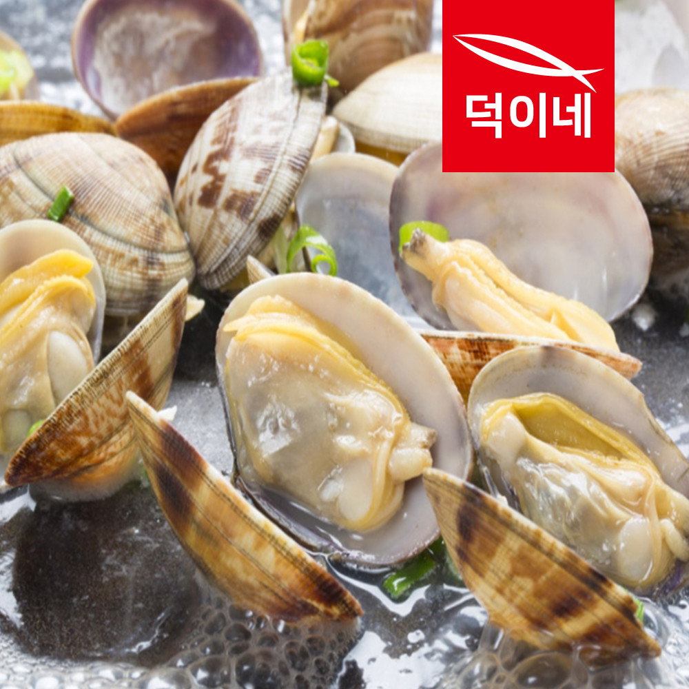 해감 조개 왕 백상합 동죽 참바지락 활바지락 1kg 개별포장