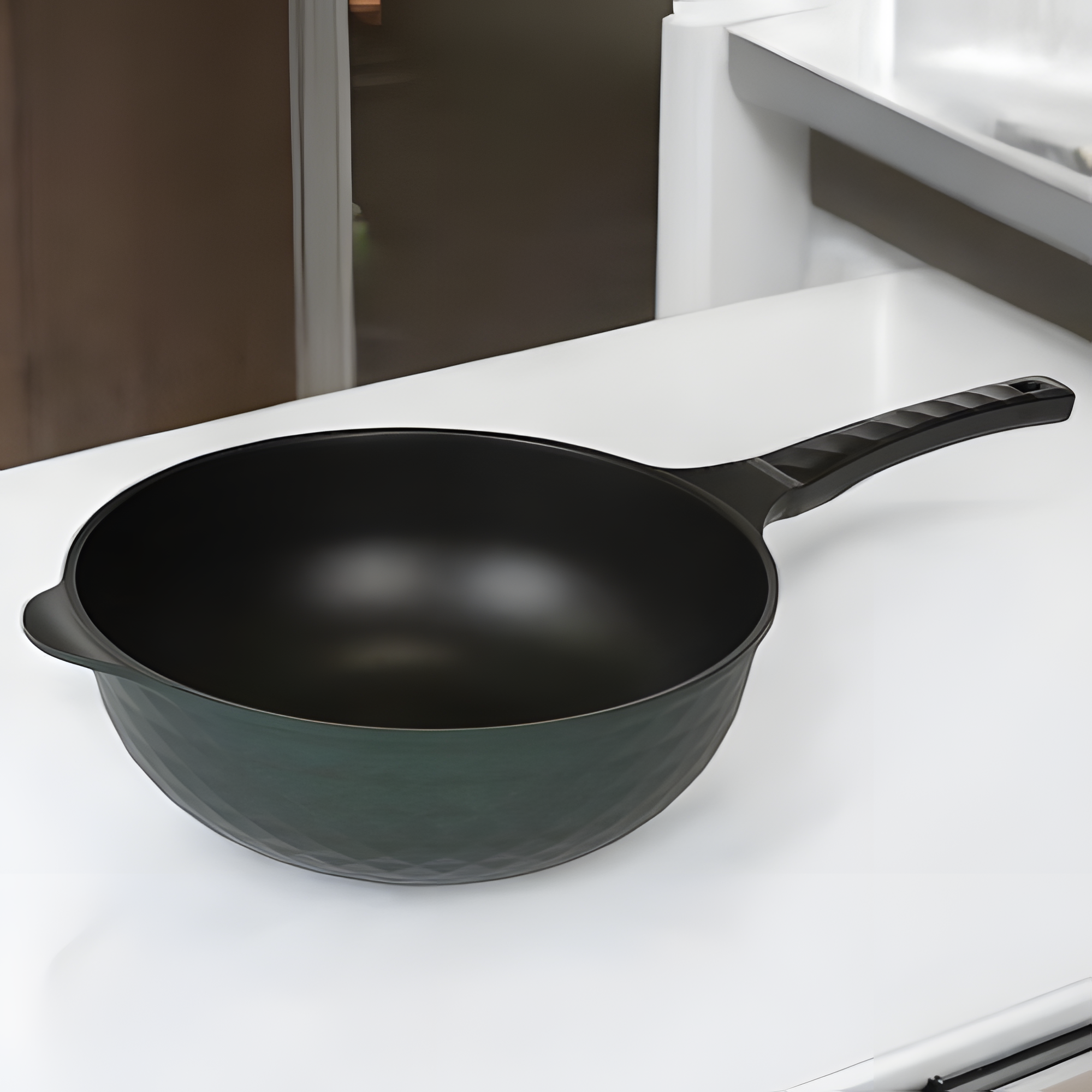 인덕션 궁중 팬 32cm 가정용 튀김 냄비 대용량 웍