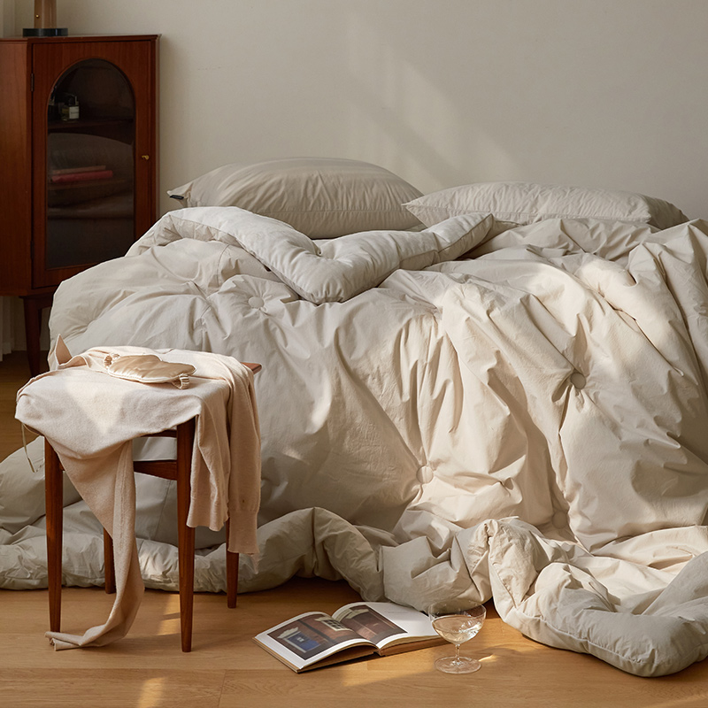 마틸라 호텔 침구 도즈 60수 고밀도순면 극세사 겨울 차렵 이불 베개세트 SS