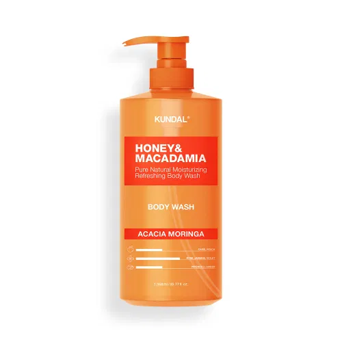 [네이버 단독 1+1] 쿤달 대용량 퓨어 바디워시 1058ml + 리필 1000ml 세트 베이비파우더