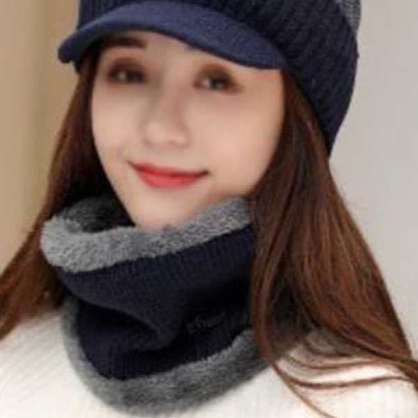 목도리 따듯한 겨울 방한 털 목토시 머플러 넥워머 - 상품 이미지
