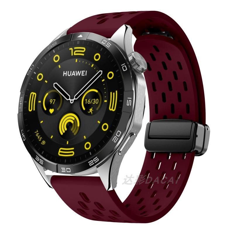 순토9 피크 프로 버티컬 스트랩 통기성 실리콘 자석 밴드 익스트림 나이트 블랙 SUUNTO OCEAN - 상세 이미지 4