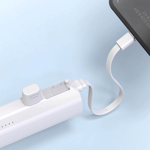 [ACTIMON] 엑티몬 미니 보조배터리 C타입/PD (5,000mah) - 상세 이미지 4