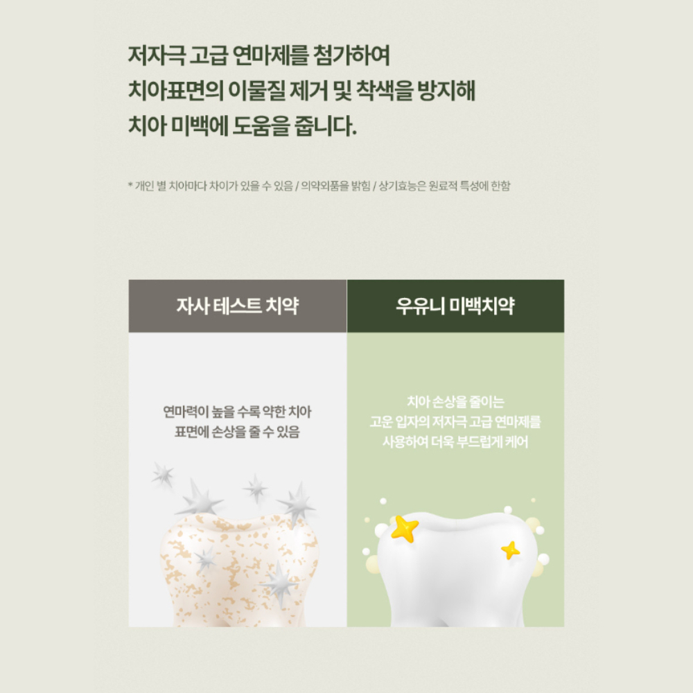 오던톨로지 미백치약 화이트닝 치아 누렁니 우유니 소금치약 비건 100g, 1개