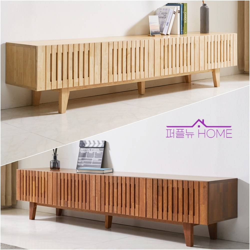 루체른 원목거실장 75인치 85인치 티비장 티비선반 tv장식장