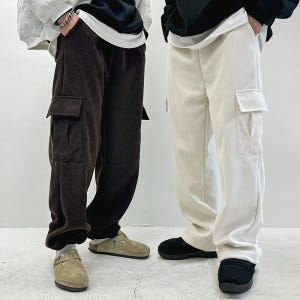 1+1 남자골덴조거팬츠 기모카고바지 양털바지 착용 후기 | 사이즈/핏 총정리 - 상품 이미지 1