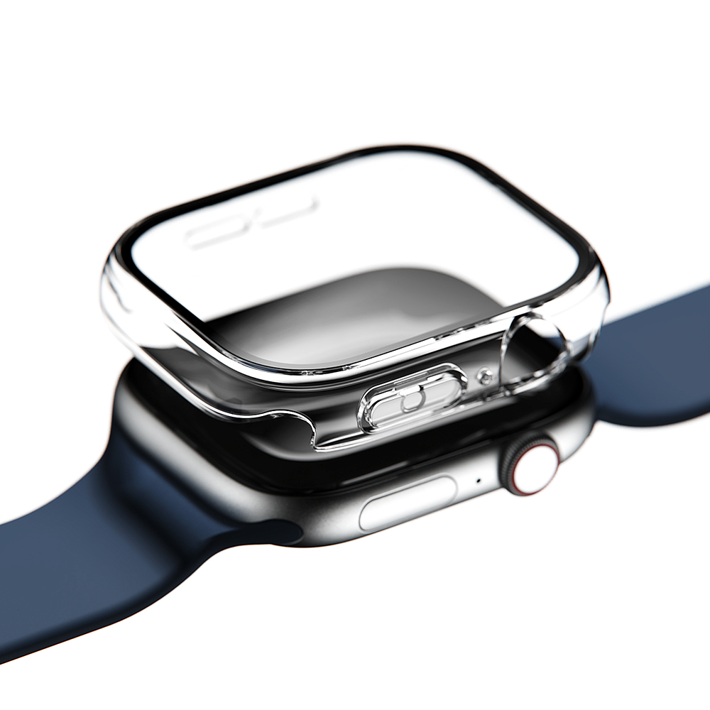 빅쏘 애플워치 케이스 강화유리 풀커버 레빅스킨