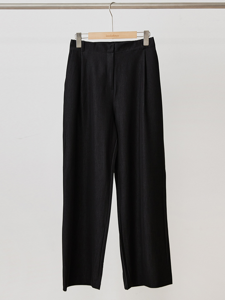 쿠오 앤튼 찰랑핏 와이드 데님 슬랙스 - 상세 이미지 3