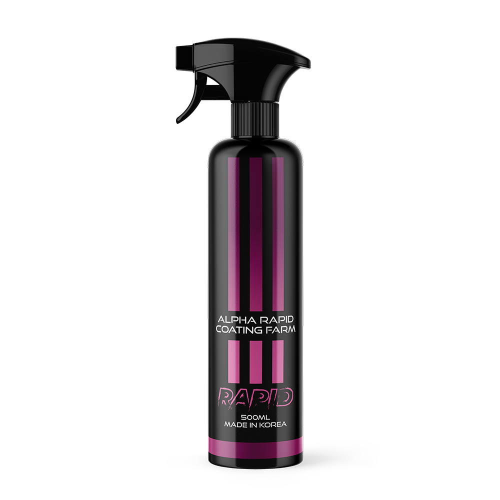알파래피드 퀵디테일러 차량용 광택제 물왁스 습식 건식 코팅 500ml - 메인 이미지
