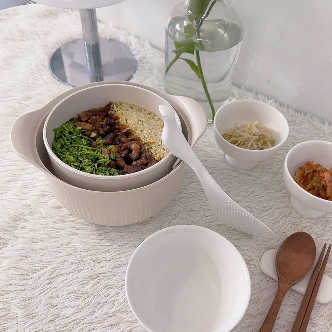 플루딕 저당밥솥+시리얼볼 2P 세트