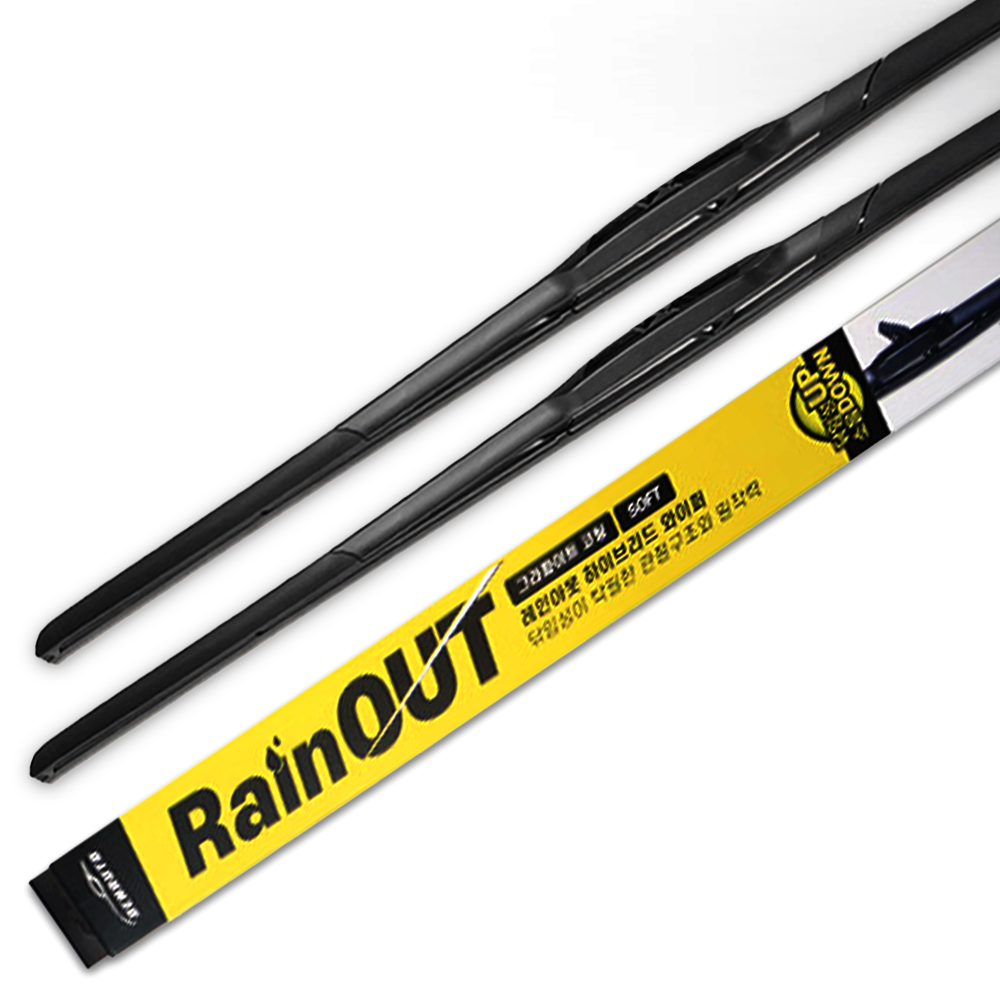 벤오토 저소음 그라파이트 코팅 실리콘 하이브리드 와이퍼 제품 이미지