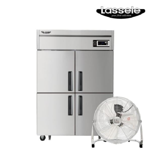 간냉식 1000L 업소용 냉장냉동고 1등급 양문형 영업용 냉장고 45박스