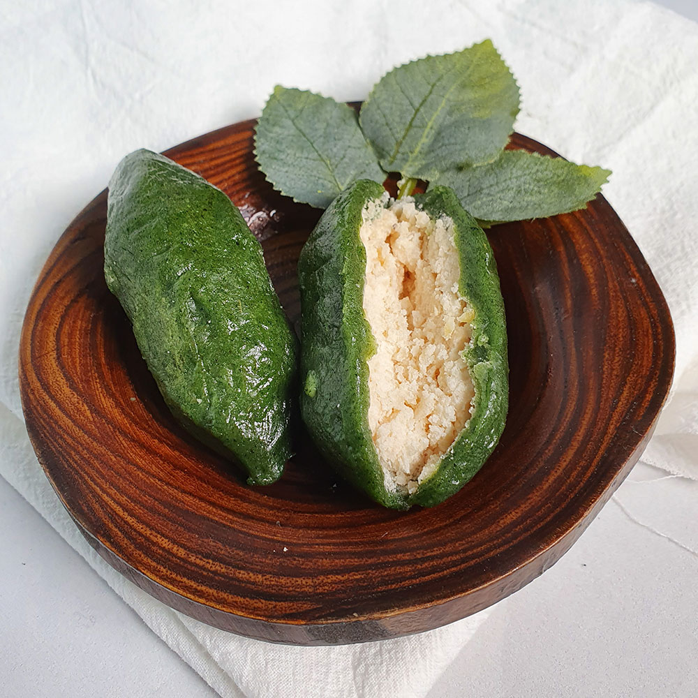영광 찐 모시송편 2kg 40g x 50봉 모싯잎송편 개별포장 전자랜지 조리 - 상세 이미지 3