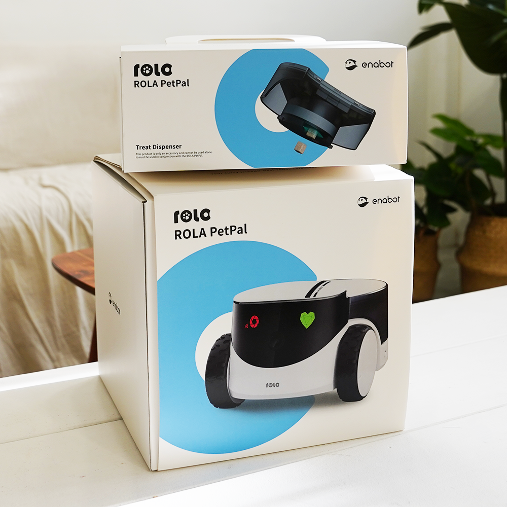 롤라펫팔 돌아다니면서 간식주는 CCTV 간식로봇 카메라 (강아지 고양이 펫캠) by왓더펫