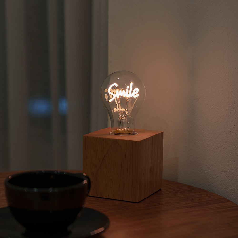 노바리빙 LED 에디슨 소켓 전구 캠핑 파티용품 네온사인 조명등 무드등