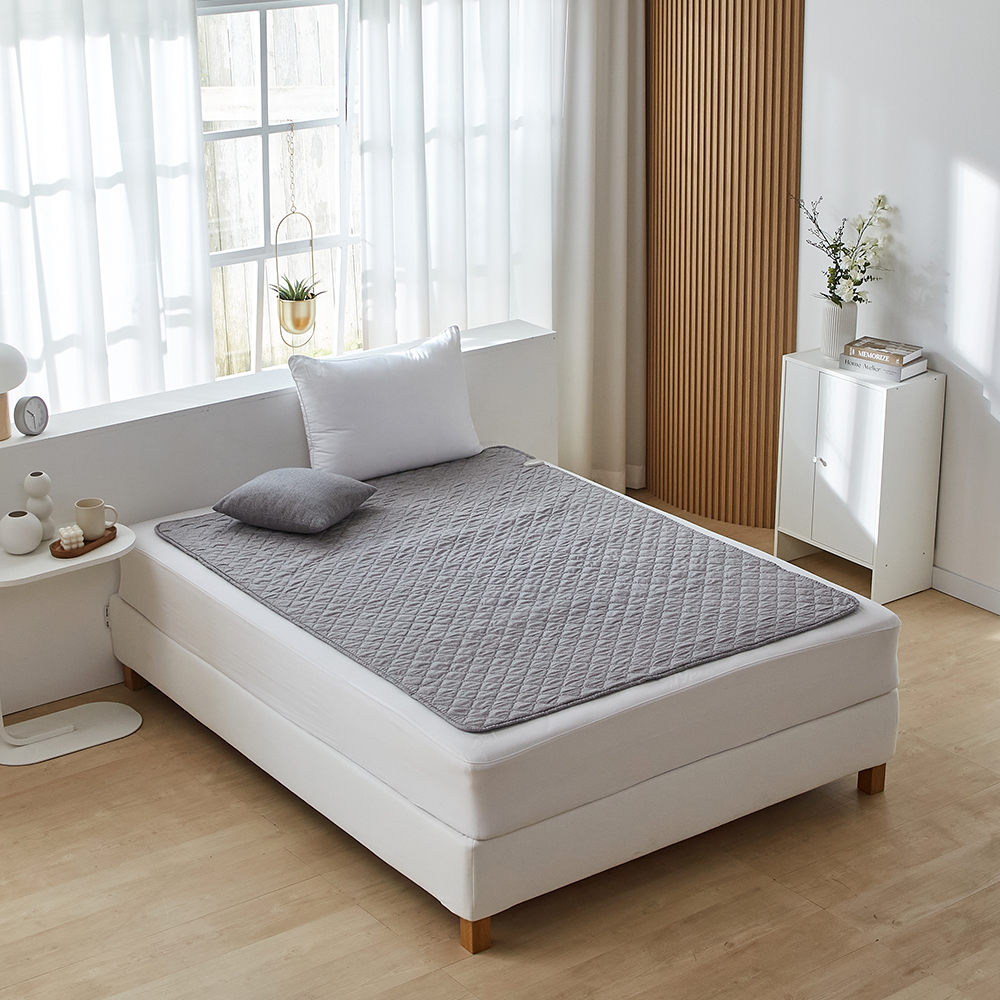 한일의료기 카본 탄소매트 전기 온열 전자파없는 전기장판 침대용 캠핑 코잠 1인용 싱글