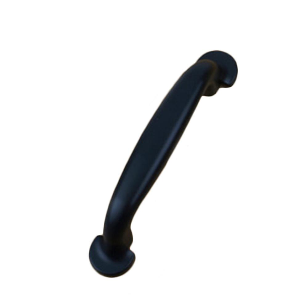 64mm 나사간격 가구손잡이 서랍손잡이 아연 분체도장 2구형 흑색