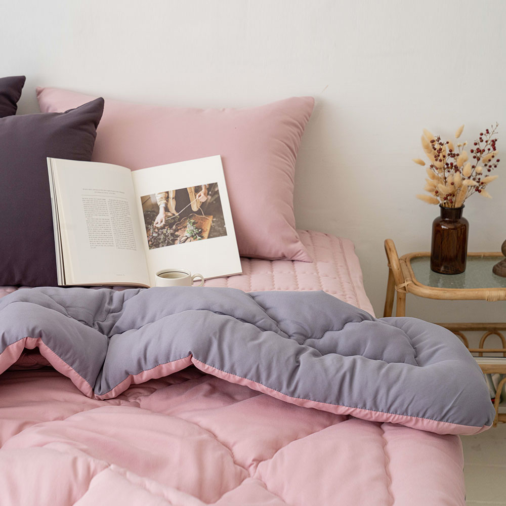 달콤한하루 먼지없는 이불세트 극세사 차렵이불 베개세트 기숙사 침구 크래크 SS