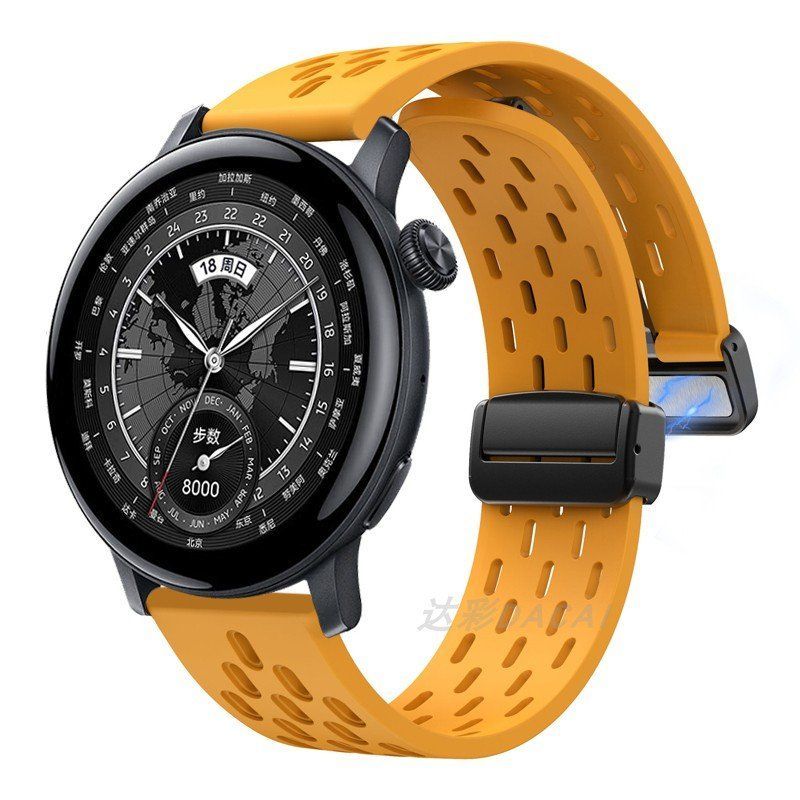 순토9 피크 프로 버티컬 스트랩 통기성 실리콘 자석 밴드 익스트림 나이트 블랙 SUUNTO OCEAN 이미지 8