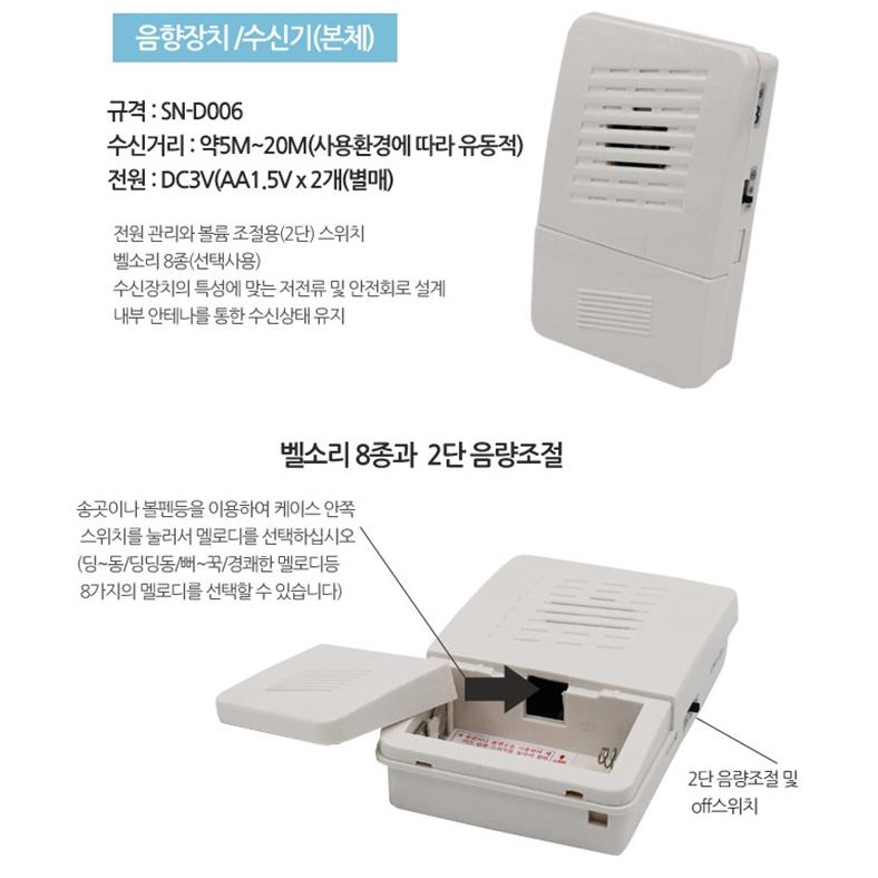 출입구 센서 출입 감지기 알림 출입문 센서 출입구 벨 이미지 6