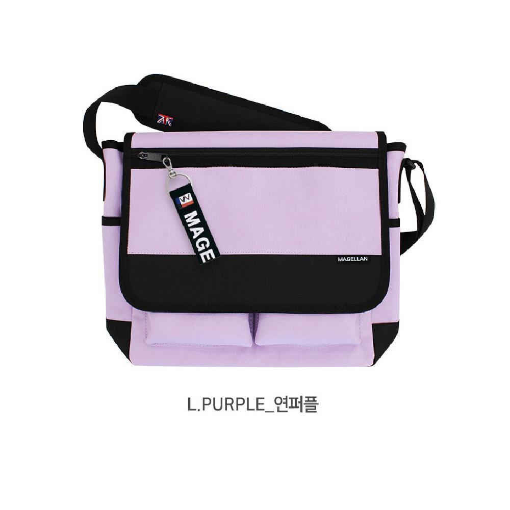 남학생 여학생 중 고등학생 대학생 방수 큰 빅사이즈 메신저백 태블릿 노트북 크로스백 가방 이미지 7