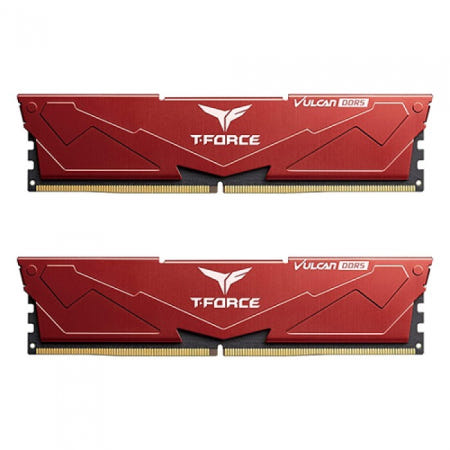 TeamGroup T-Force DDR5-6000 CL38 Vulcan Red 패키지 (32GB(16Gx2))