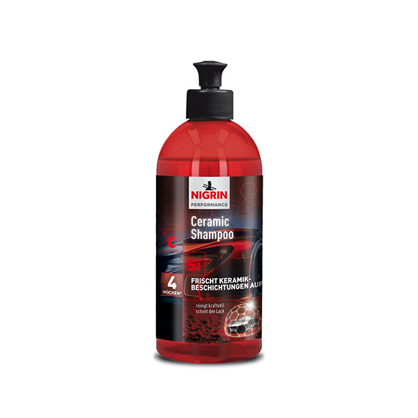 니그린 세라믹 샴푸 500ml 카샴푸 완벽한 세정 세라믹코팅 자동차 도장면 보호 광택 - 상품 이미지