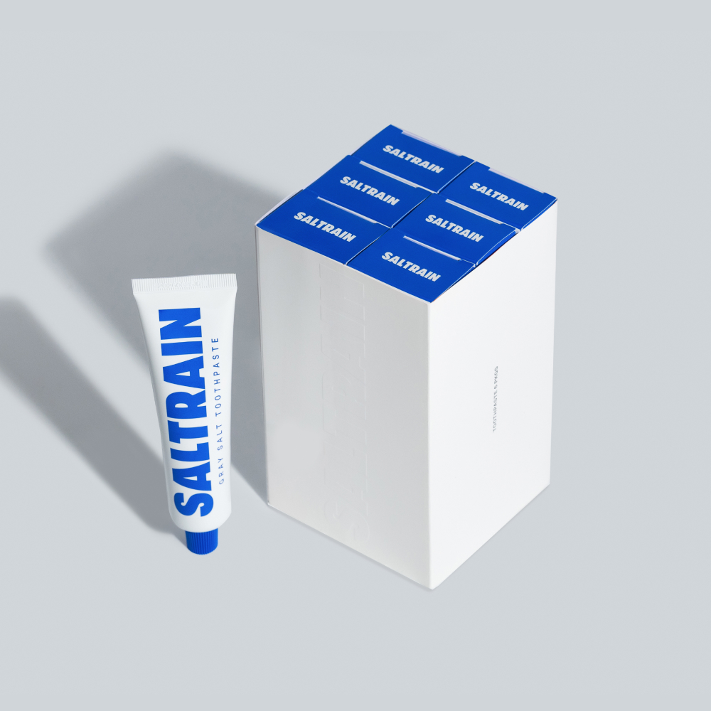그레이솔트 잇몸 케어 치약 프로폴리스 최상급소금 자연유래성분 미네랄 100g, 6개 : SALTRAIN