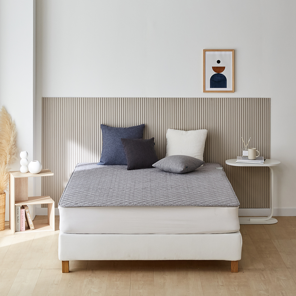 한일의료기 카본 탄소매트 전기 온열 전자파없는 전기장판 침대용 캠핑 코잠 1인용 싱글